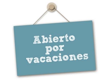 NO CERRAMOS POR VACACIONES  | Blog
